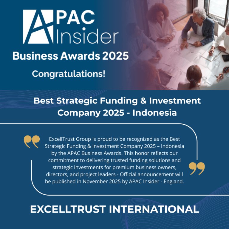 APAC AWARD - LINKEDIN Best Strategic Funding & Investment Company 2025 - Indonesia