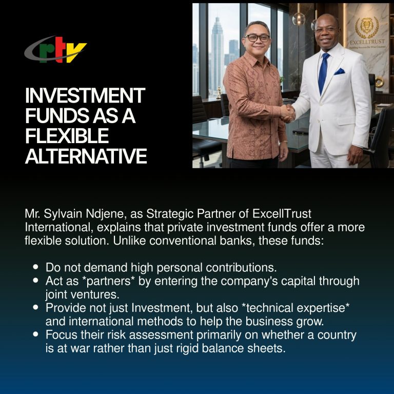 _CRTV (Cameroon Radio Television) broadcast featuring an interview with financial expert Mr Sylvain Ndjene (CIFISH SARL Business Owner & ExcellTrust Strategic Partner - Africa Region)_page-0005