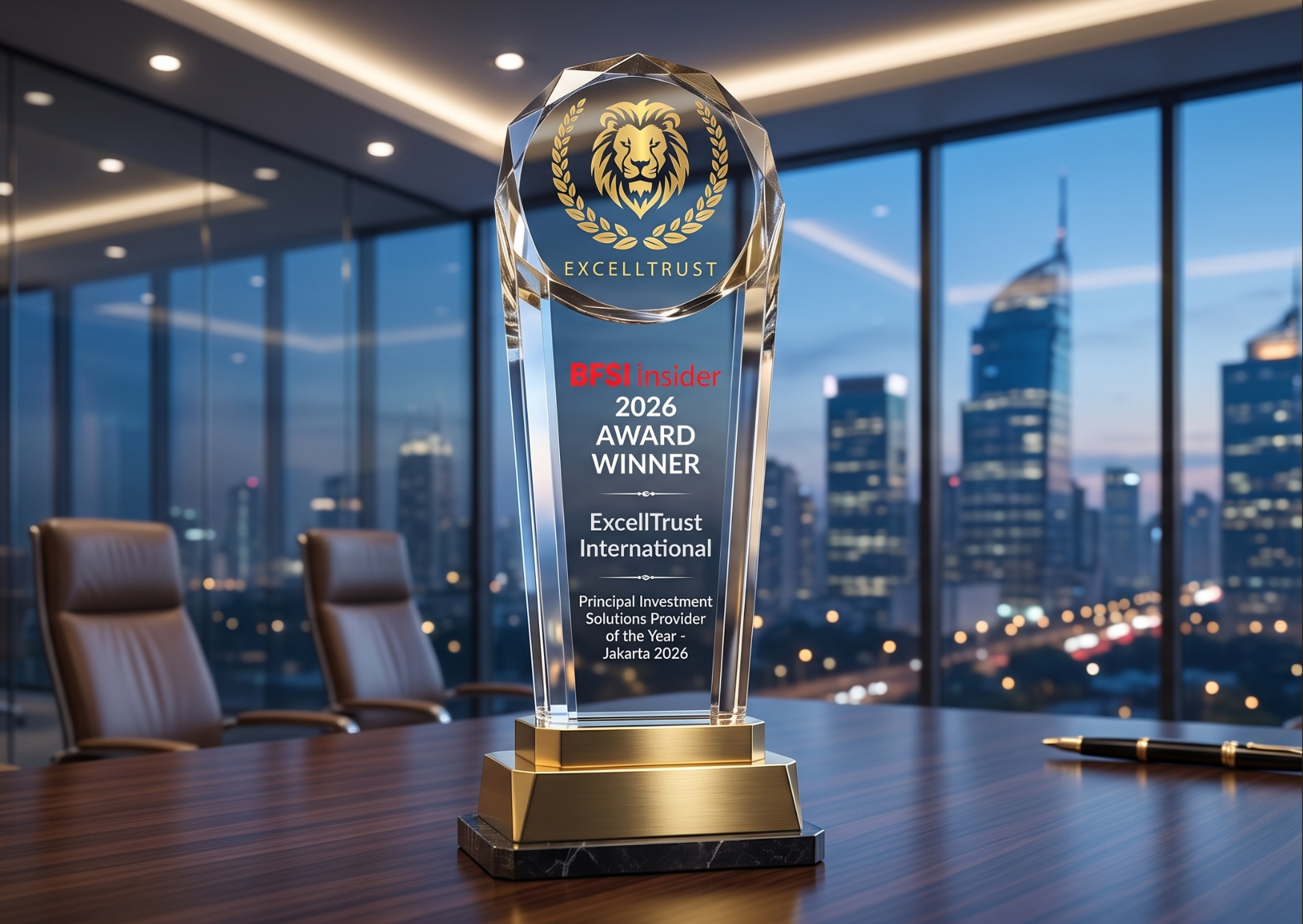 EXCELLTRUST BFSI AWARD WINNER 2026